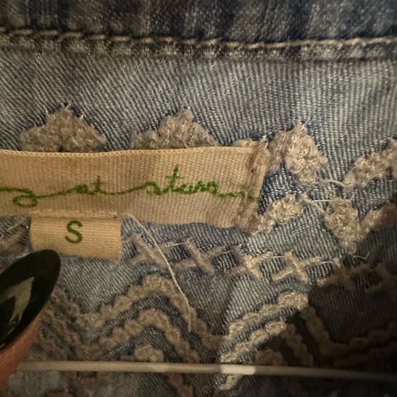 Demin button up - S - Picture 3 of 4